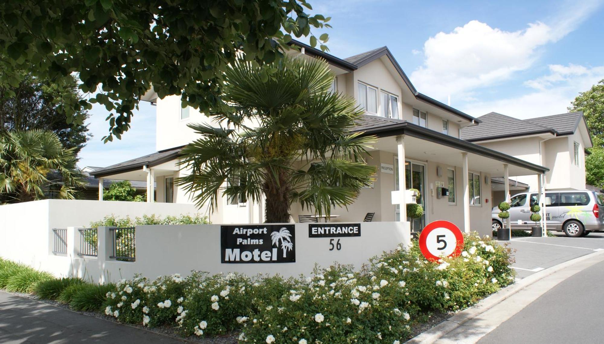 Airport Palms Motel Christchurch Extérieur photo