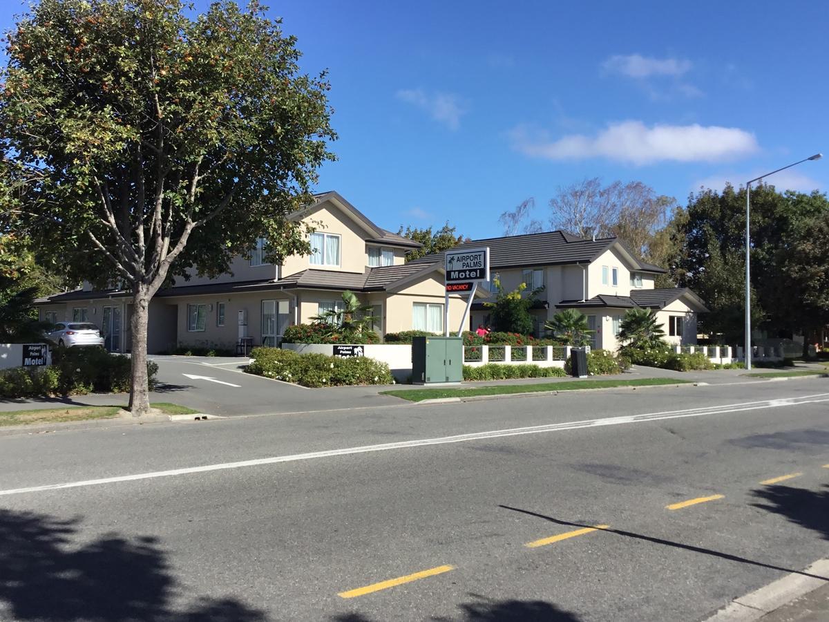 Airport Palms Motel Christchurch Extérieur photo