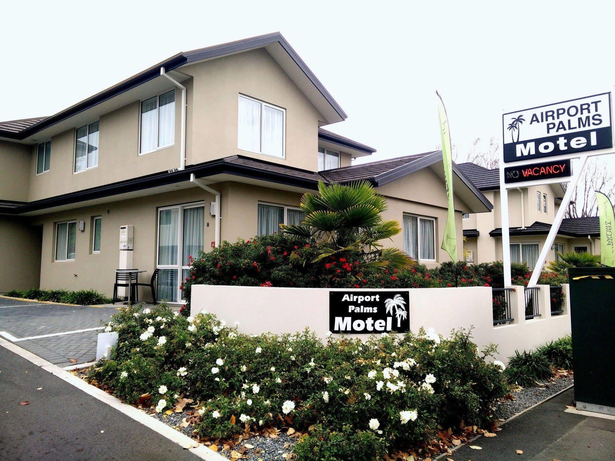 Airport Palms Motel Christchurch Extérieur photo