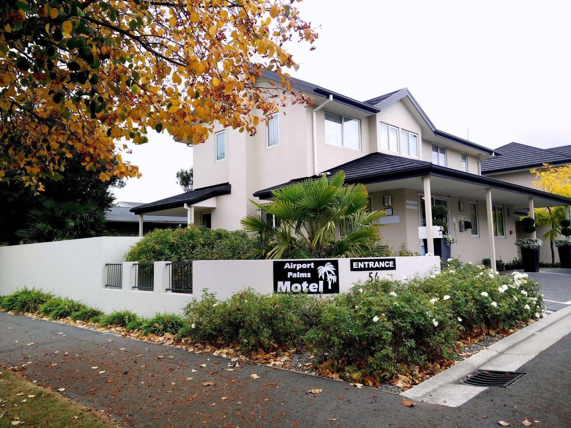 Airport Palms Motel Christchurch Extérieur photo