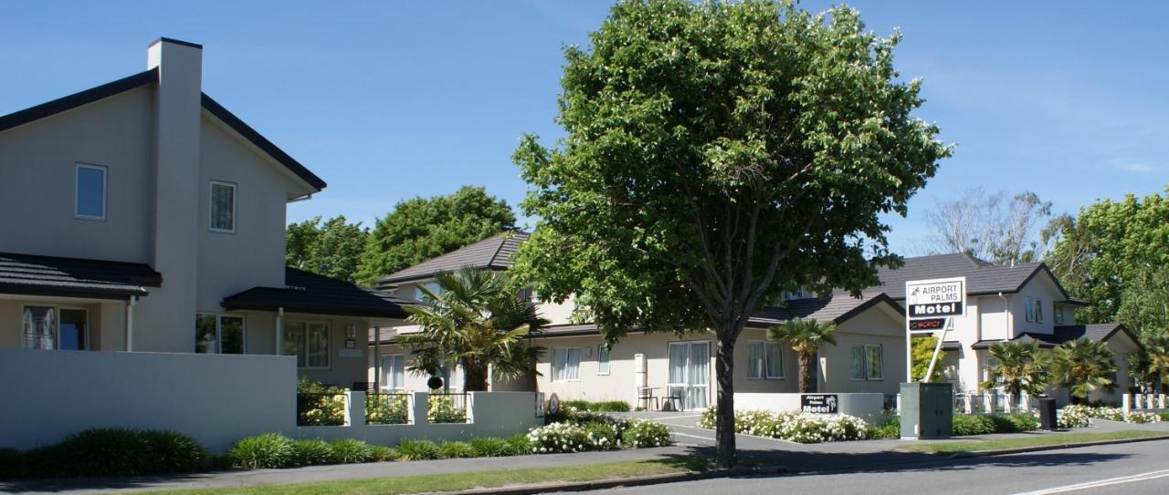 Airport Palms Motel Christchurch Extérieur photo