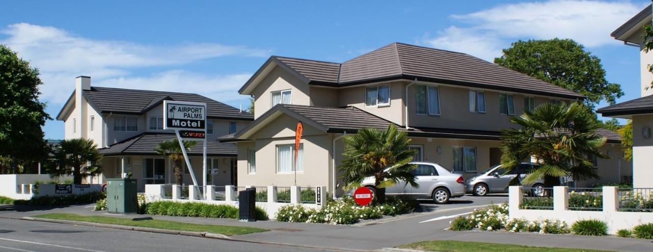 Airport Palms Motel Christchurch Extérieur photo